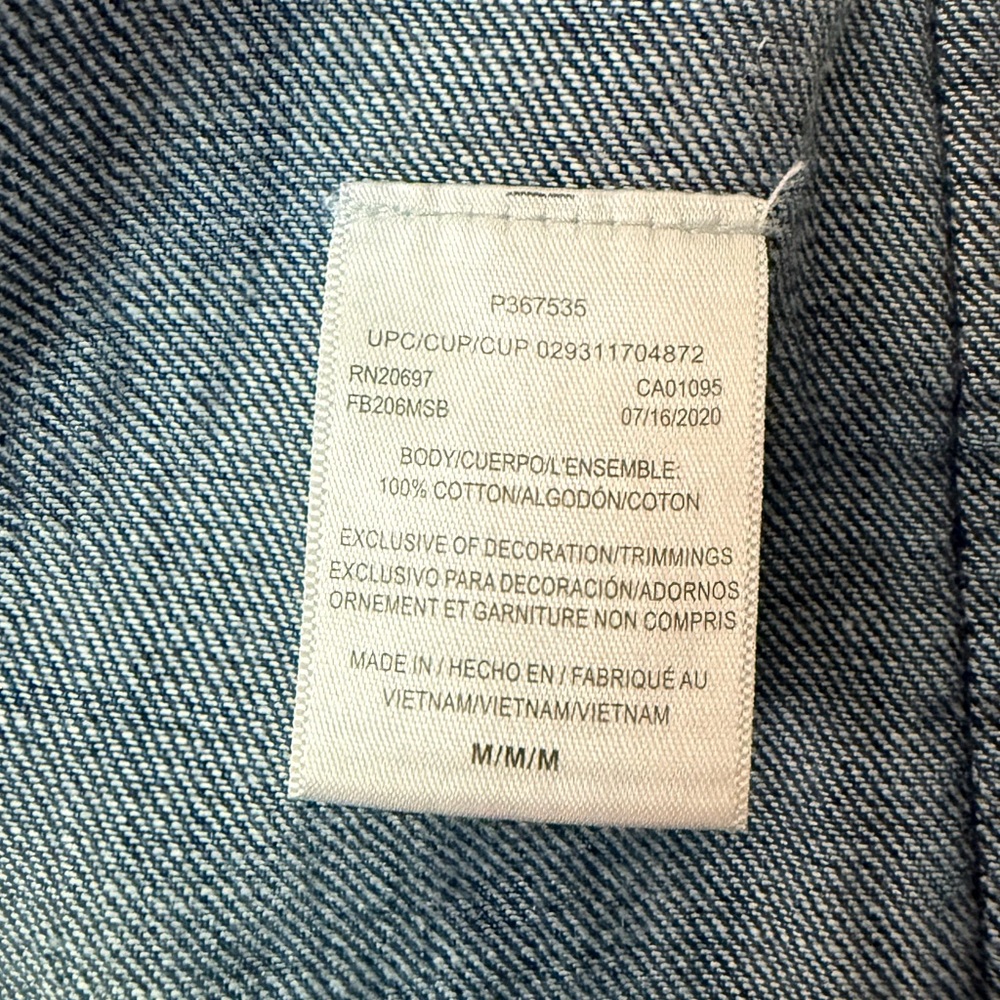Dickies Blue Denim Overalls - Picture 3 of 9